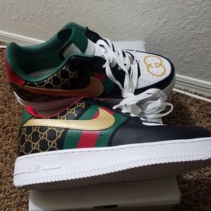 air force gucci print